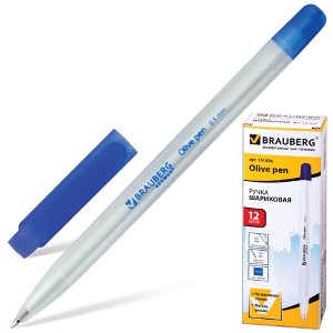 Ручка шариковая BRAUBERG Olive pen.jpg