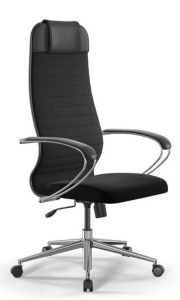 Кресло офисное ERGOLIFE Sit 10 B1-127K-Fabric(19) /Ub02/Wh12/K1cL(M09.B23.G18.W02), черный