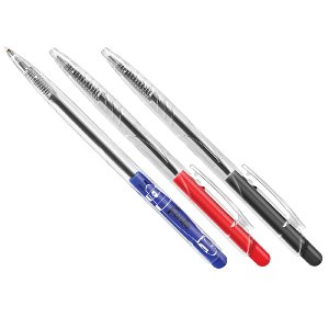 Ручка шариковая автомат FOROFIS Simple, 0,7мм, корпус ассорти, стержень СИНИЙ 27835