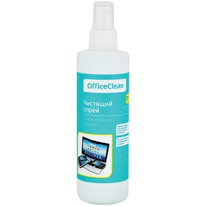 Спрей чистящий OFFICECLEAN для экранов и мониторов, 250 мл