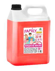 Мыло жидкое 5л, ГОСТ FAMILY, АНТИБАКТЕРИАЛЬНОЕ, ассорти, КАНИСТРА